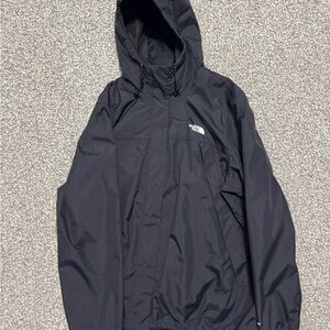 The North Face Men's Dark Gray Raincoat